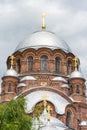 Onion dome of the Cathedral in honor of the Icon of the Mother of God Ã¢â¬ËThe Joy of All the SorrowfulÃ¢â¬â¢ in Sviyazhsk, Russia